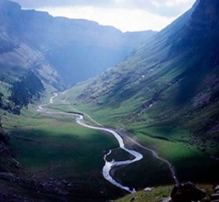  paysage de la vallée d'Ordesa 